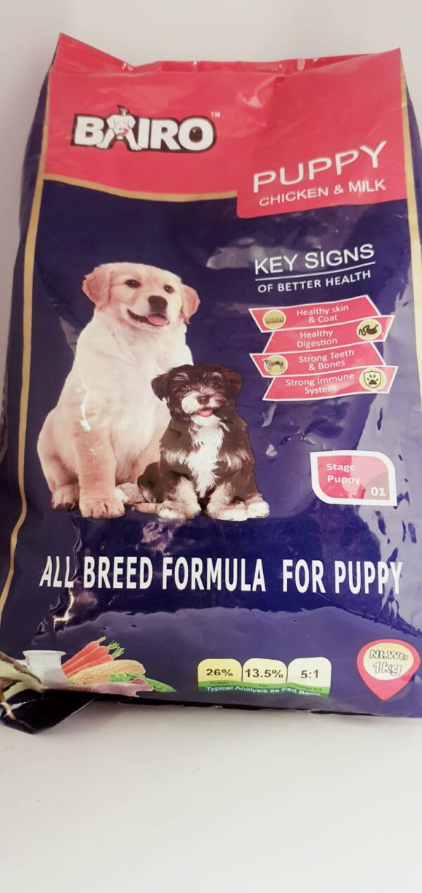 Bairo Puppy chicken &milk 1kg
